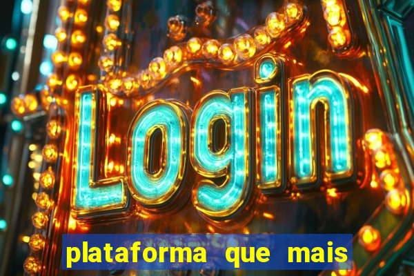 plataforma que mais paga no fortune tiger